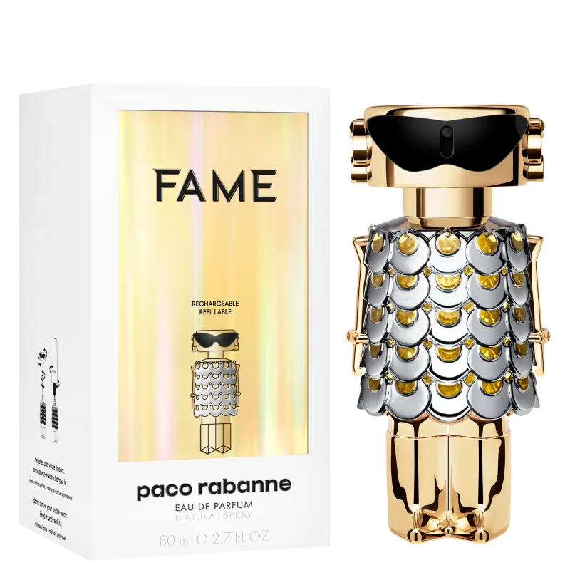 PERFUME FEMININO FAME PACO RABANNE EAU DE PARFUM 80ml - Imagem 2